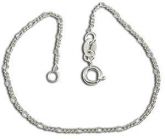 Pulseira feminina folheada a prata - Cód.: CR0021 18 P