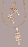 Conjunto com diversas pedras de strass-Cód.: BG0004