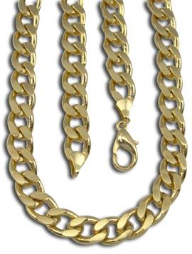 Corrente masculina grossa folheada - Cód.: CR0046 60